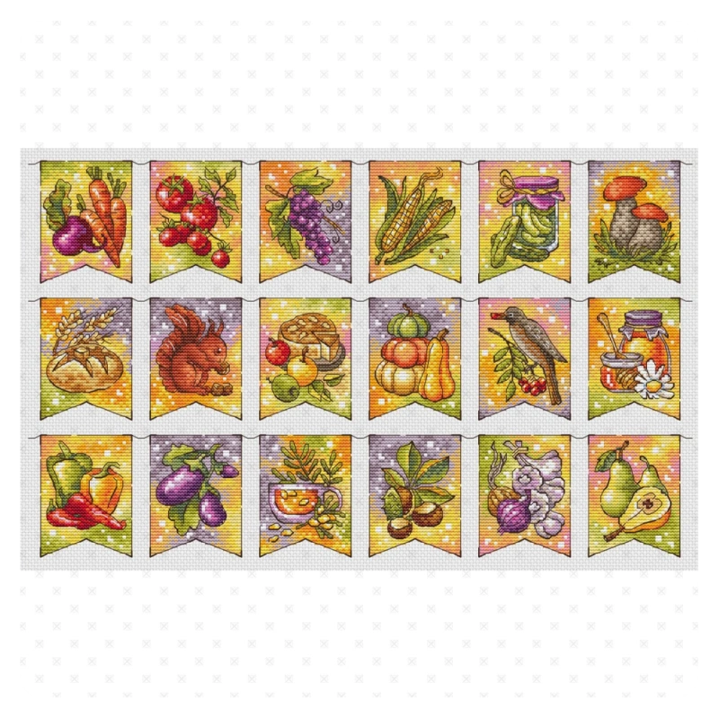 Green Terrace – Autumn Harvest Flags