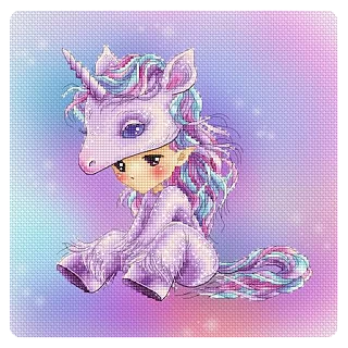 Lena Lawson Needlearts – Unicorn Baby Sprite