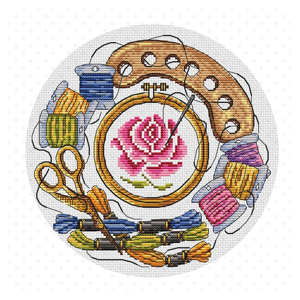 Green Terrace – Needlework