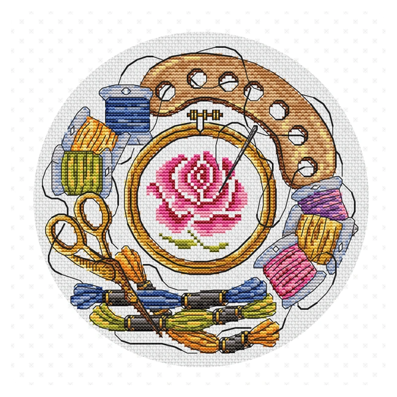 Green Terrace – Needlework