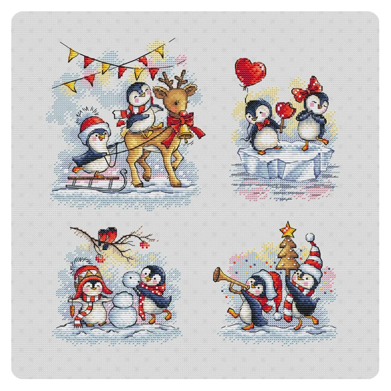 Green Terrace – Winter Penguins