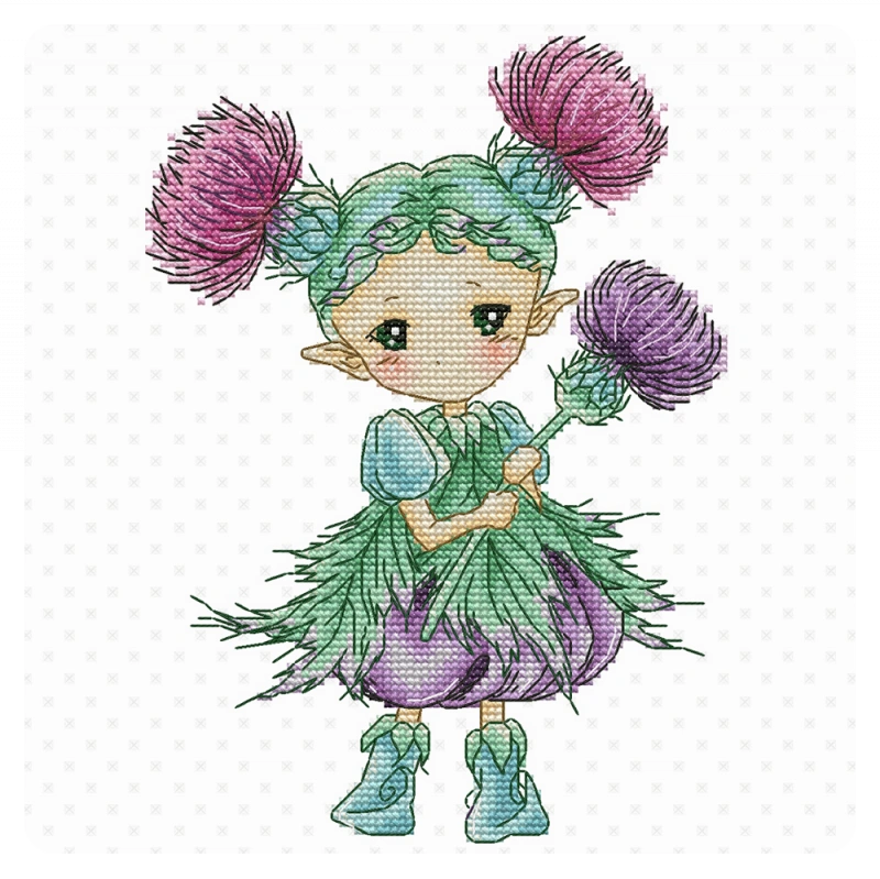Lena Lawson Needlearts – Thistle Sprite