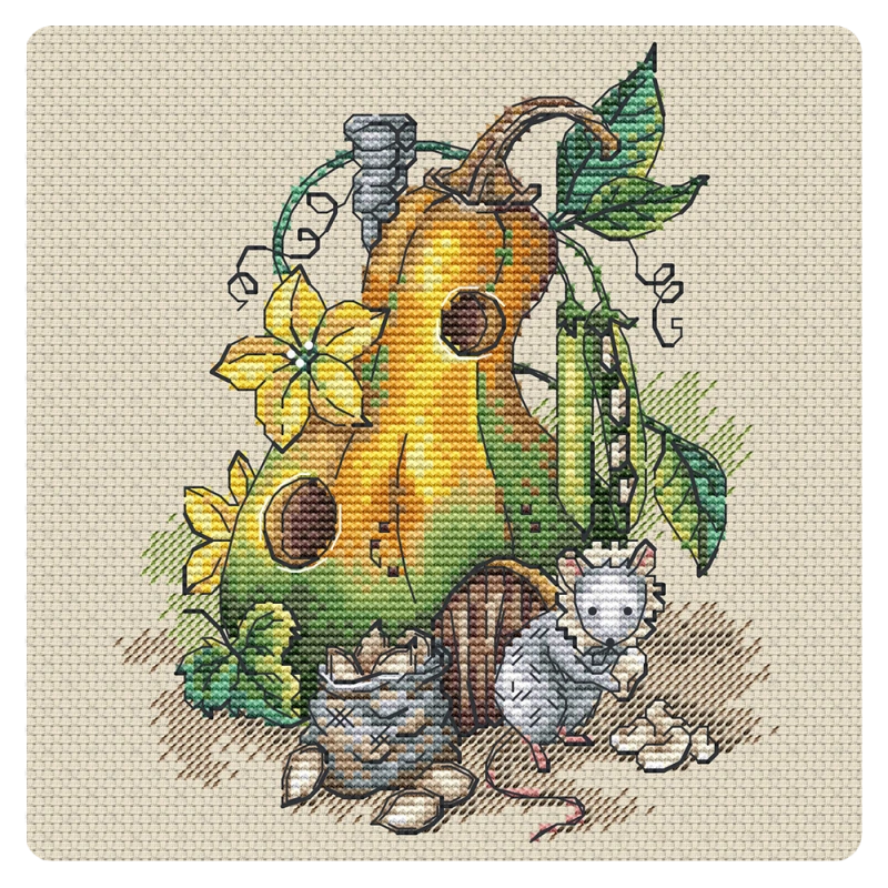 Green Terrace – Pumpkin House for Mouse