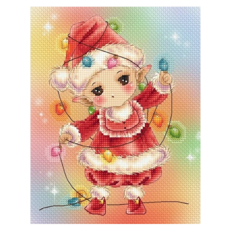 Lena Lawson Needlearts – Fairy Lights Garland