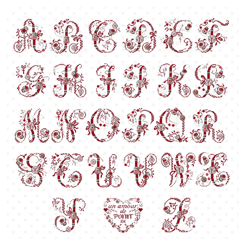 LBP Le grand Alphabet De la brodeuse