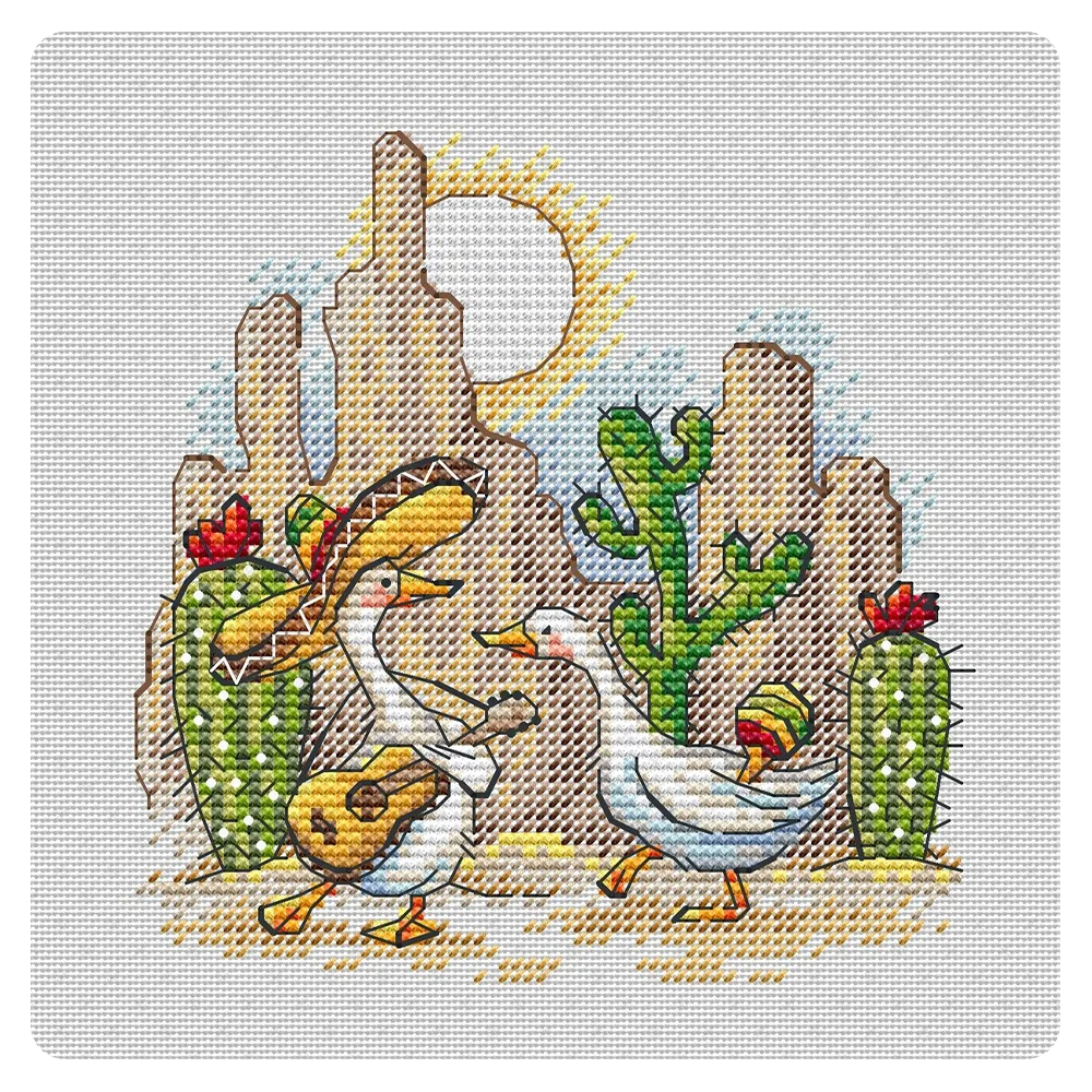 Green Terrace – Geese in Mexico