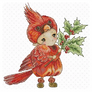 Lena Lawson Needlearts – Cardinal Sprite