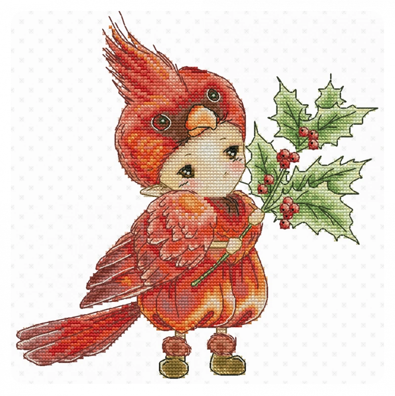 Lena Lawson Needlearts – Cardinal Sprite