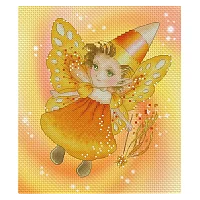 Lena Lawson Needlearts – Candy Corn Sprite