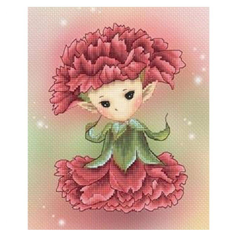 Lena Lawson Needlearts – Carnation Sprite