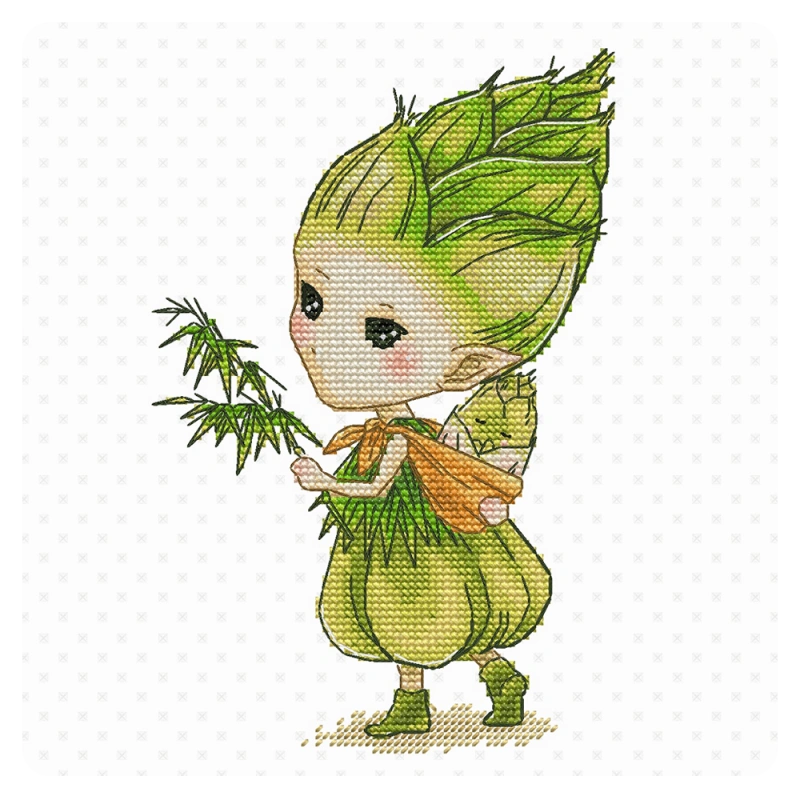 Lena Lawson Needlearts – Bamboo Sprite