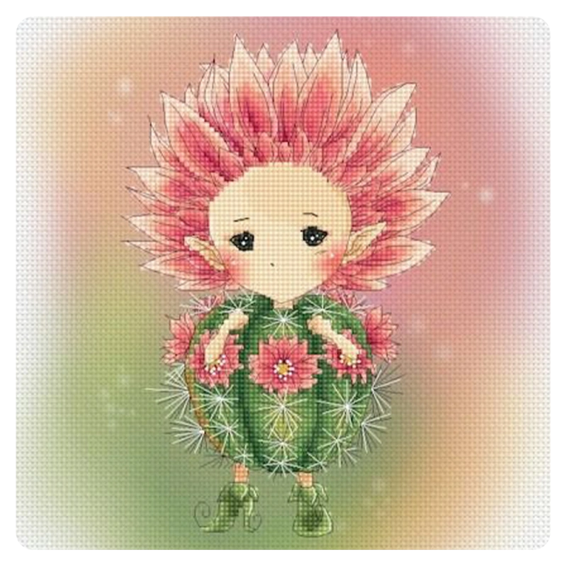 Lena Lawson Needlearts – Cactus Sprite
