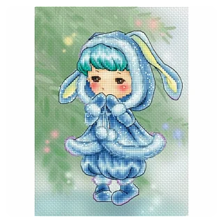Lena Lawson Needlearts – Blue Bunny