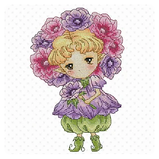 Lena Lawson Needlearts – Anemone Sprite