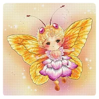 Lena Lawson Needlearts – Yellow Butterfly