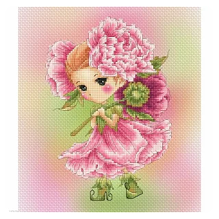 Lena Lawson Needlearts – Peony Sprite
