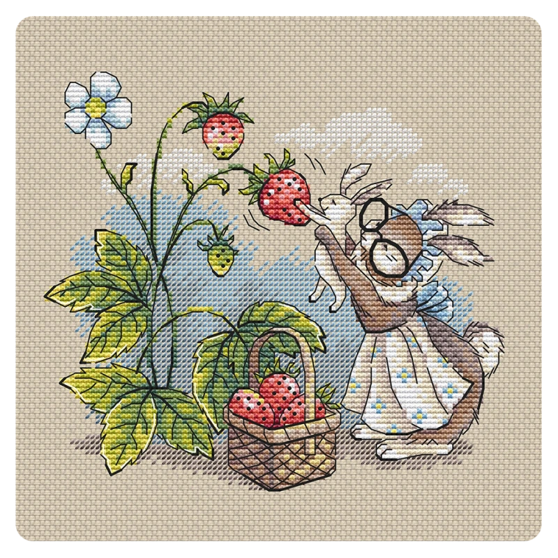 Green Terrace – Bunnies and Strawberries