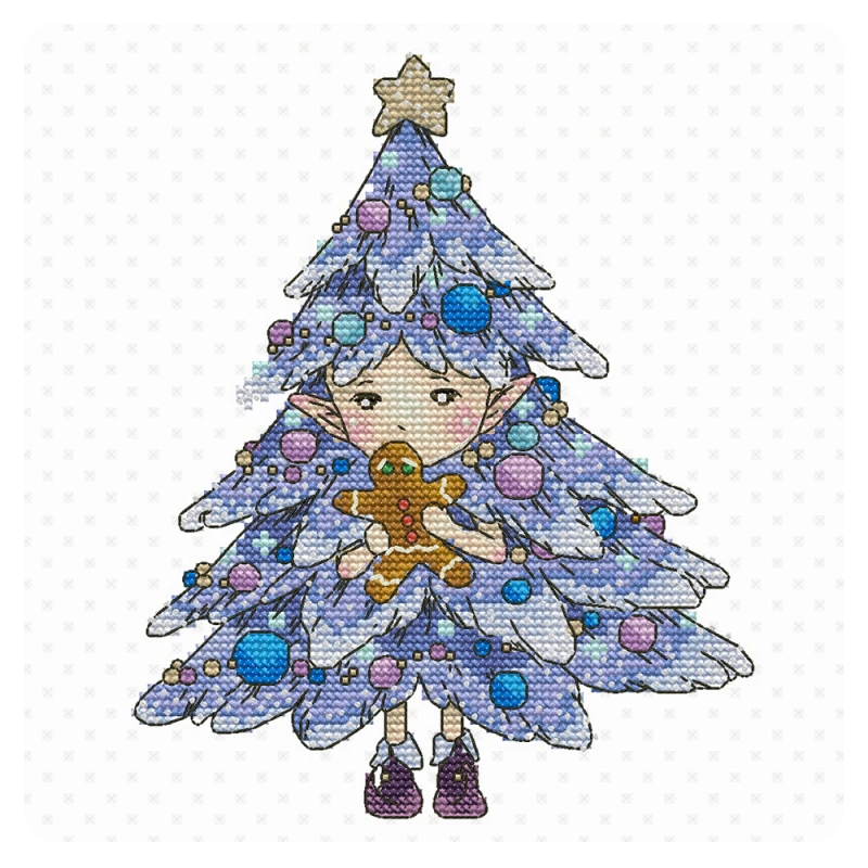 Lena Lawson Needlearts Christmas Tree Sprite