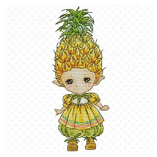Lena Lawson Needlearts – Pineapple Sprite
