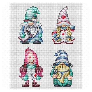 Green Terrace – Nurses and Doctors Gnomes