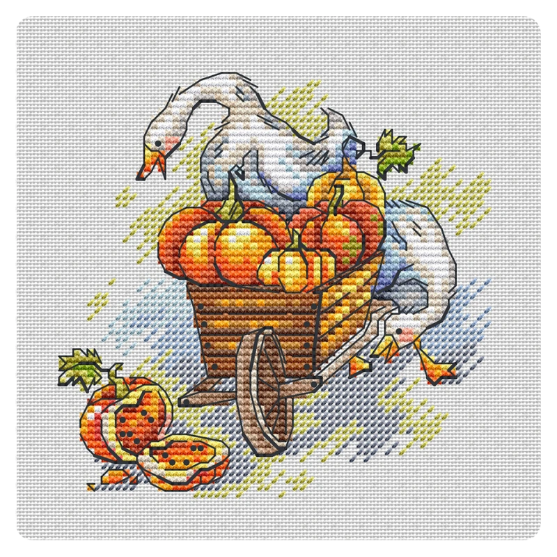 Green Terrace – Geese and Pumpkins
