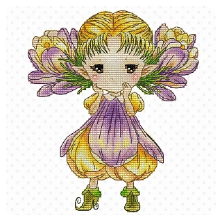 Lena Lawson Needlearts – Crocus Sprite