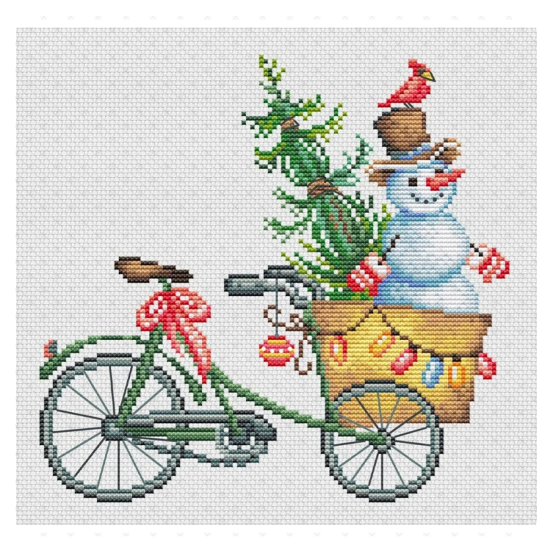 Green Terrace – Christmas Bicycle