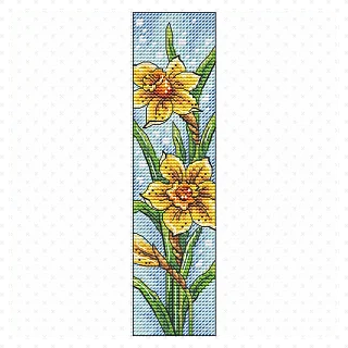 Green Terrace – Daffodils Bookmark