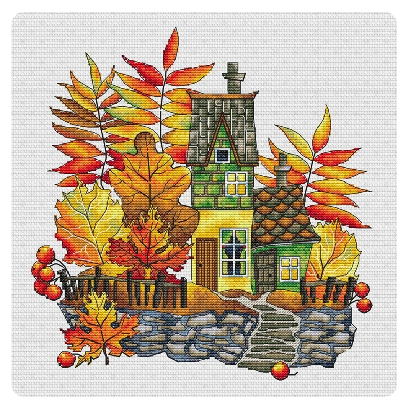 Green Terrace – Fall in the Courtyard