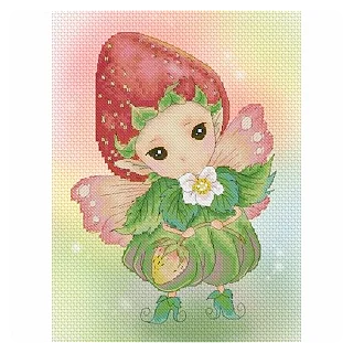 Lena Lawson Needlearts – Strawberry Sprite