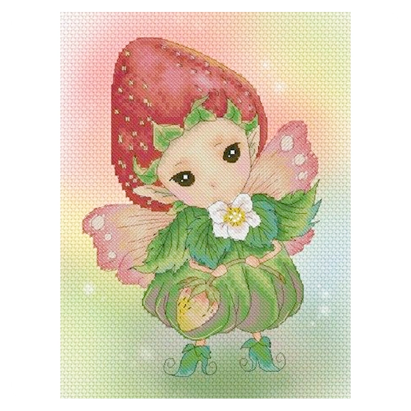 Lena Lawson Needlearts – Strawberry Sprite