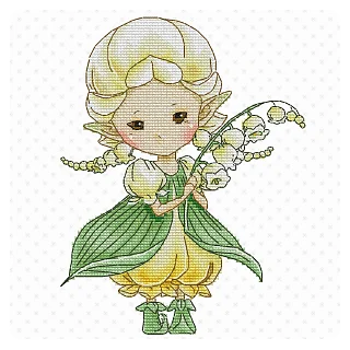 Lena Lawson Needlearts – Lily of the Valley Sprite
