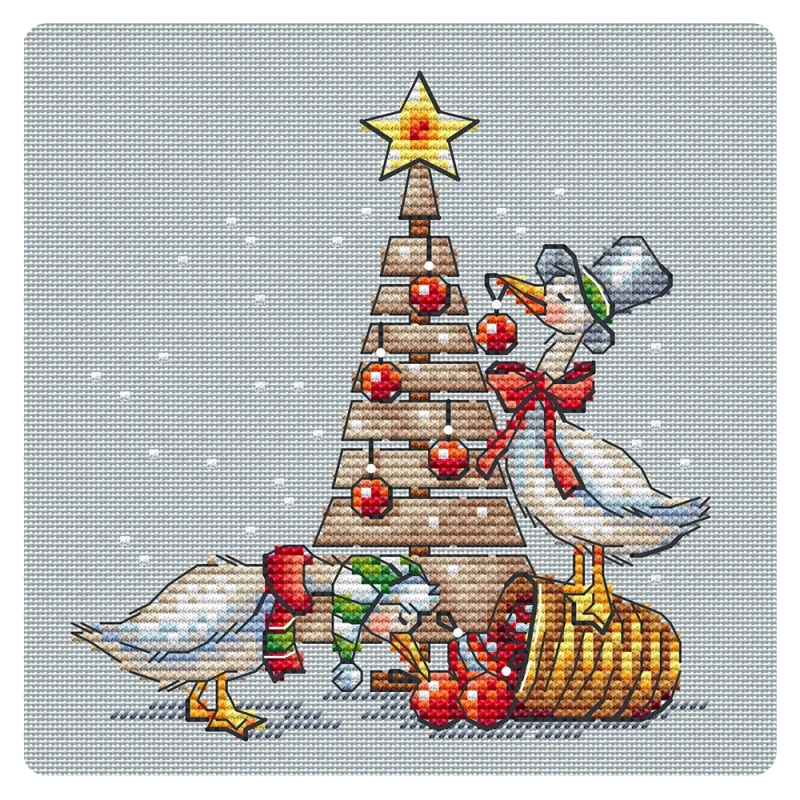 Green Terrace – Christmas Geese 6