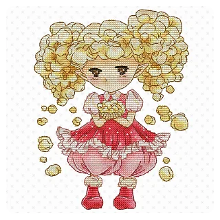 Lena Lawson Needlearts – Popcorn Sprite