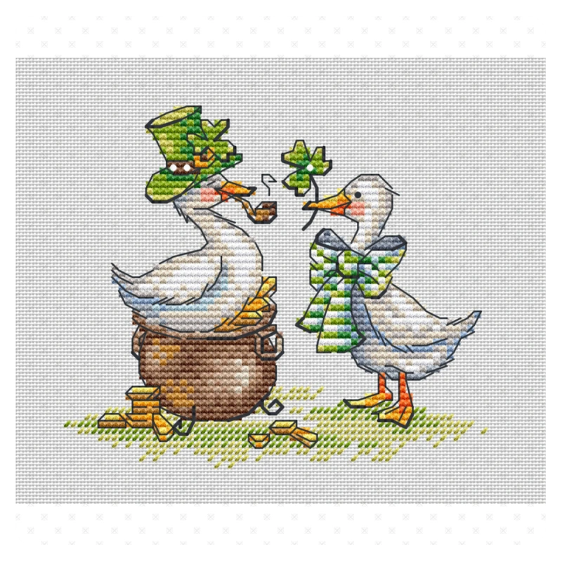 Green Terrace – Geese and St. Patrick`s Day