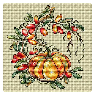 Green Terrace – Pumpkin and Barberry