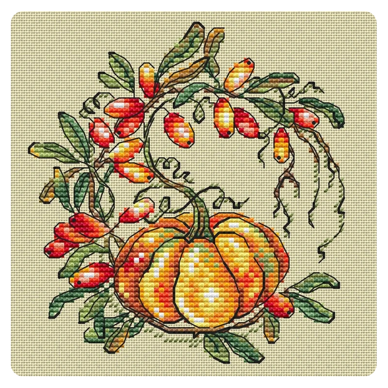 Green Terrace – Pumpkin and Barberry