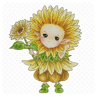 Lena Lawson Needlearts – Sunflower Sprite