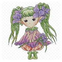 Lena Lawson Needlearts – Spiderwort Sprite