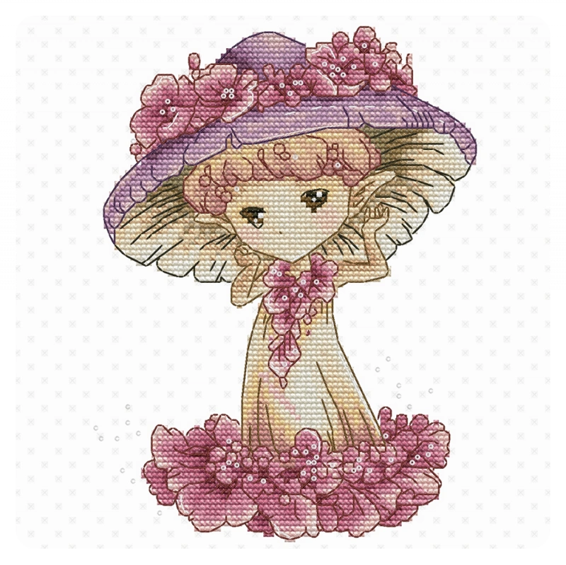 Lena Lawson Needlearts – Whimsical Mushroom Sprite