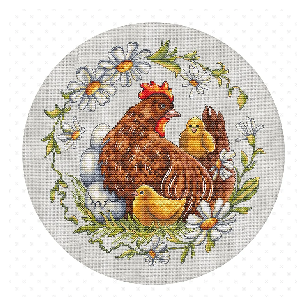 Green Terrace – Hen With Chicks