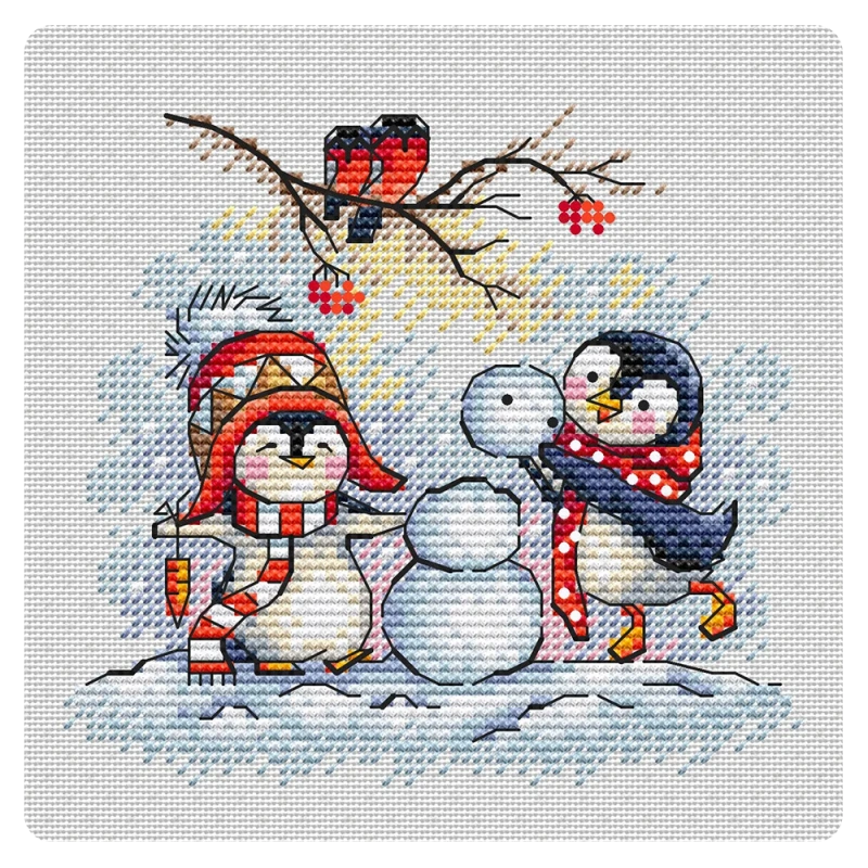 Green Terrace – Winter Penguins 3