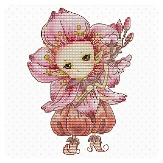 Lena Lawson Needlearts – Cherry Blossom Sprite