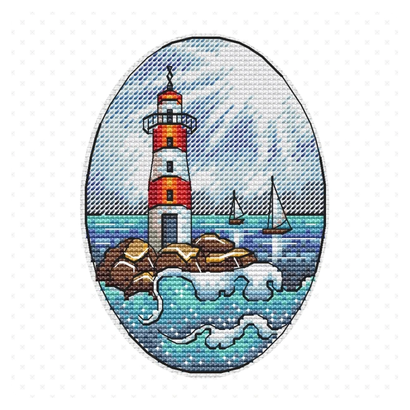 Green Terrace – Lighthouse in an Oval