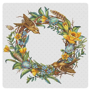 Green Terrace – Easter Wreath