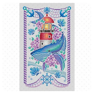Green Terrace – Whale and Lighthouse