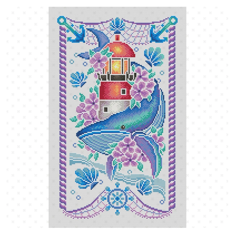 Green Terrace – Whale and Lighthouse