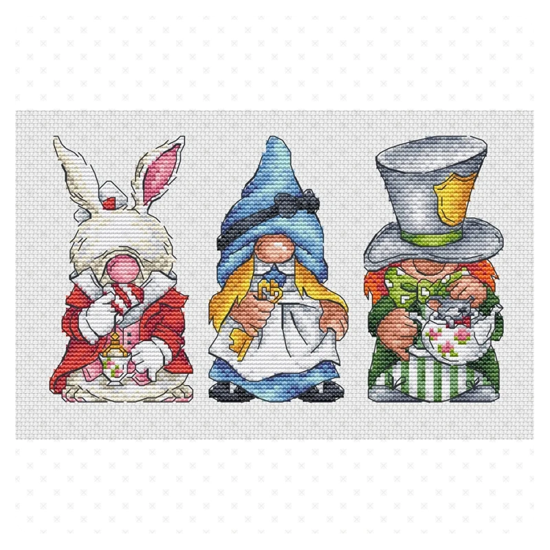Green Terrace – Gnomes Alice in Wonderland